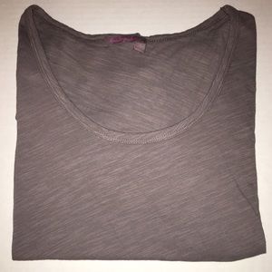 FRESH PRODUCE Women’s Sz Small Taupe SS Top
